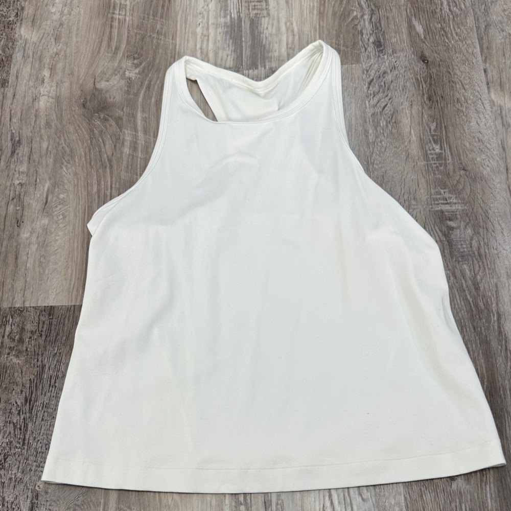 Lululemon Athletica White Tank Top